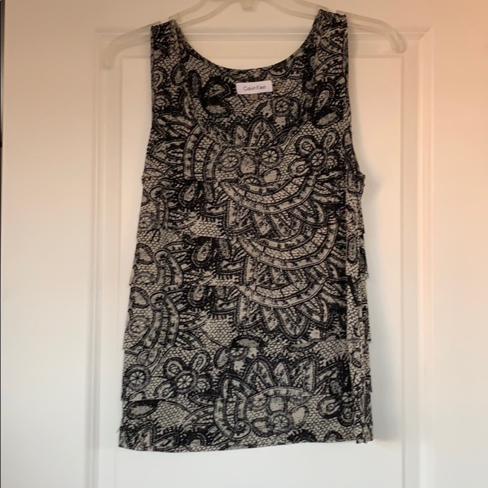 Calvin Klein sleeveless top - VGUC